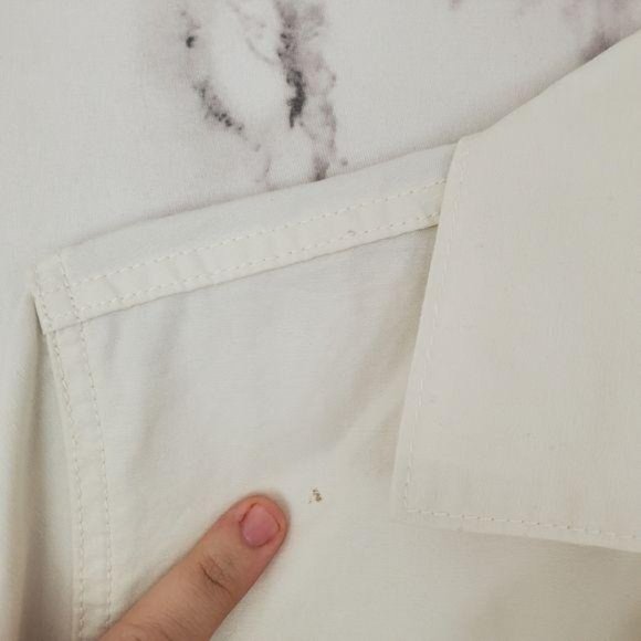 LEVI'S Utility Jumpsuit Cream Long Sleeves Collar - Picture 7 of 14